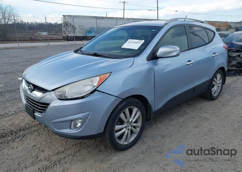 2012 Hyundai Tucson Limited из США, поврежденный, VIN KM8JU3AC7CU364007
